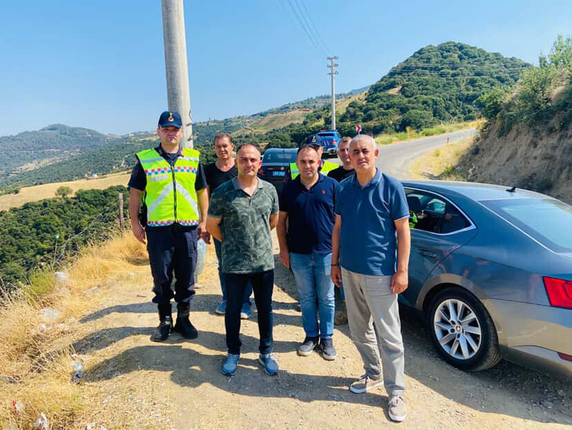 Alaşehir orman yangını 