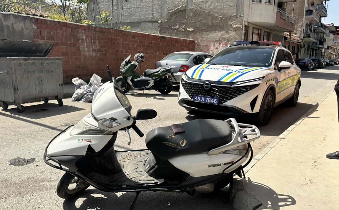 Alaşehir motosiklet kazası 