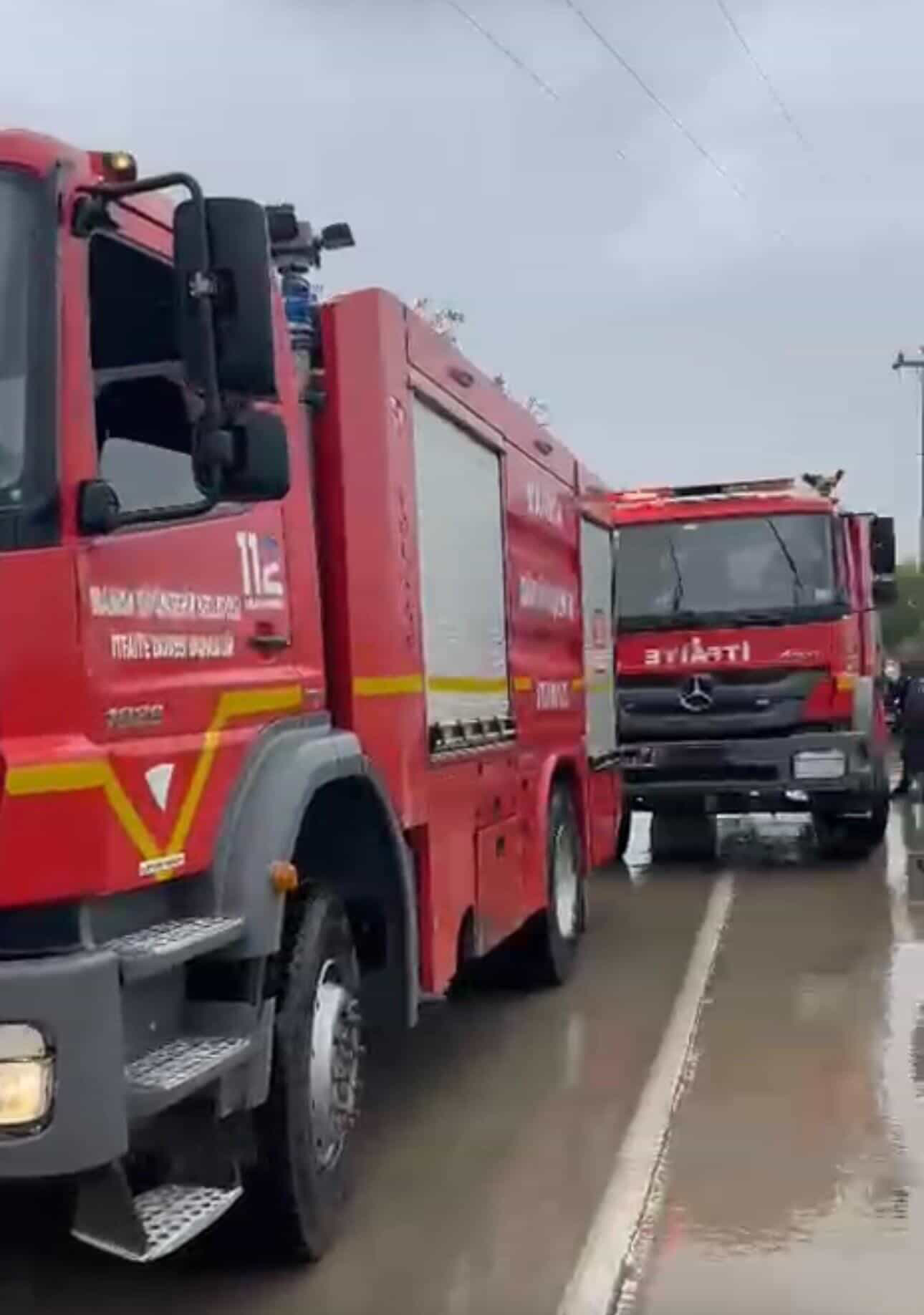 Alaşehir yangın 