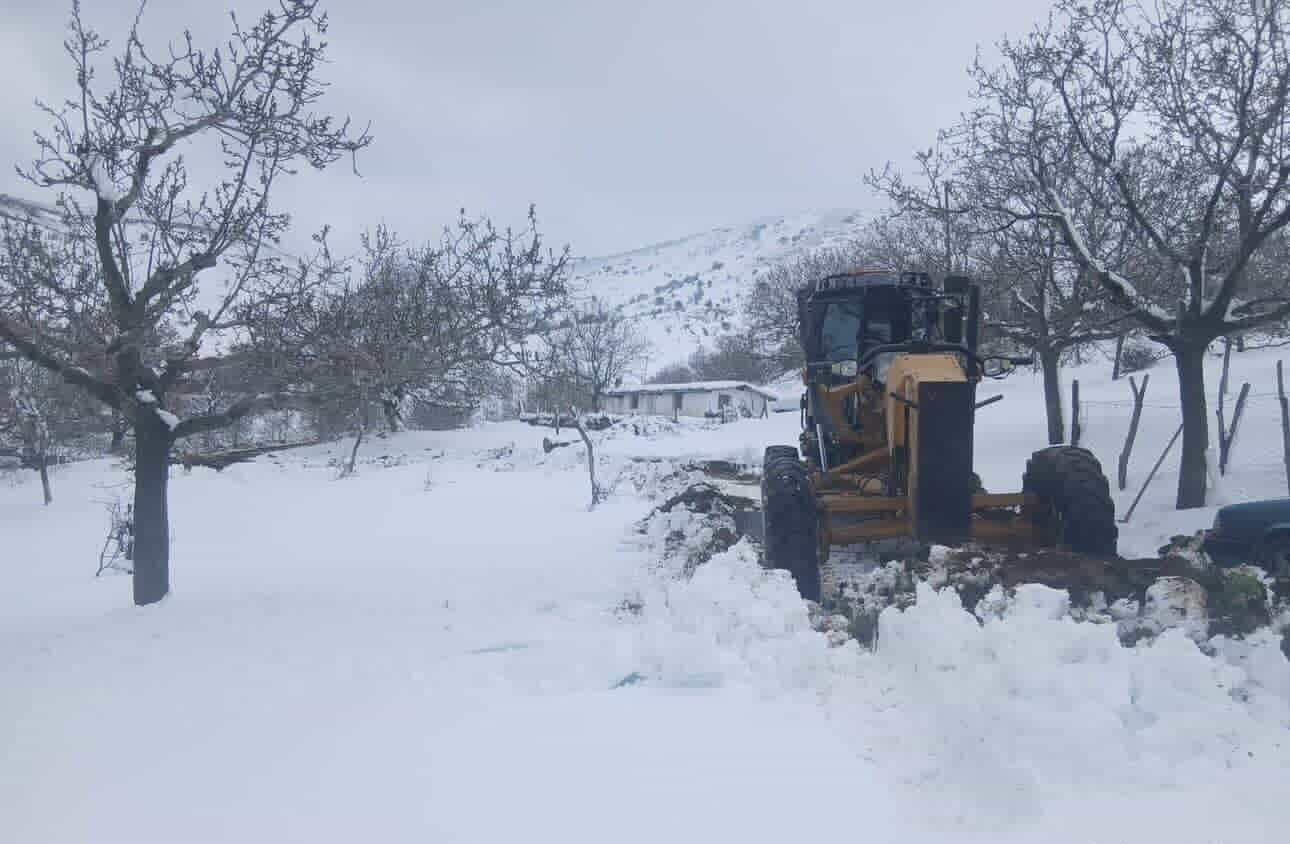 Alaşehir kar 