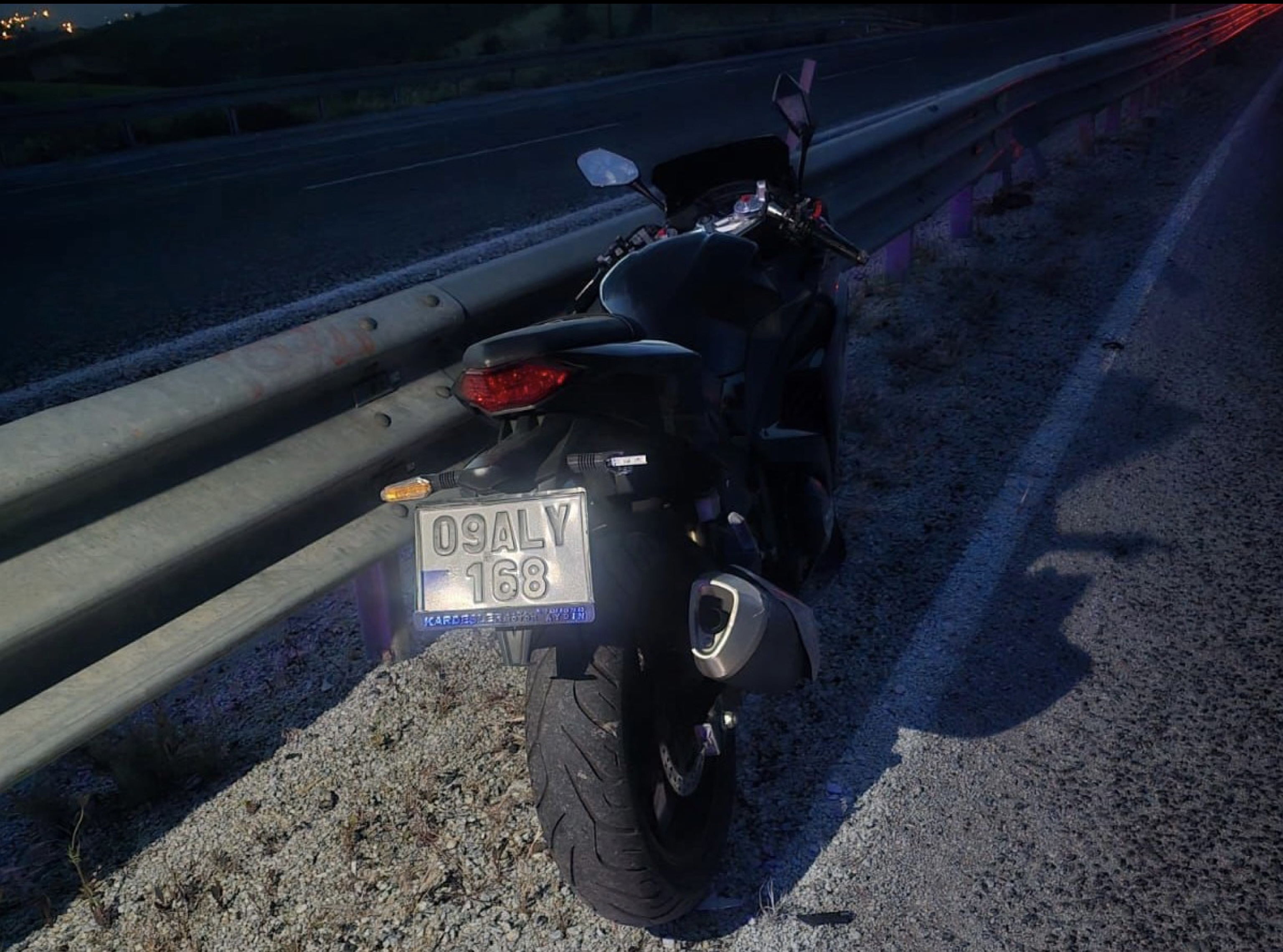Alaşehir motosiklet kazası 