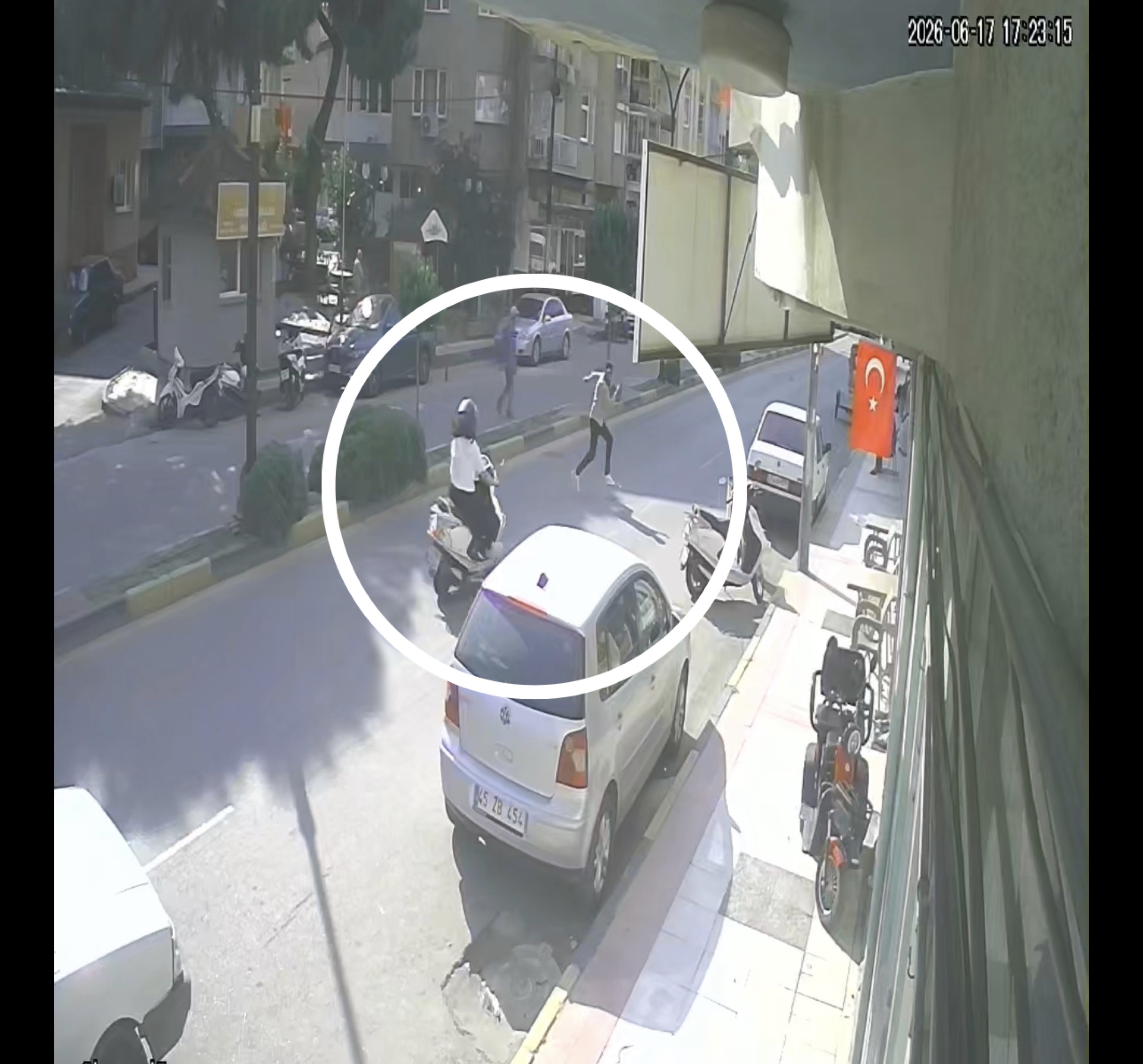 Alaşehir motosiklet kazası 