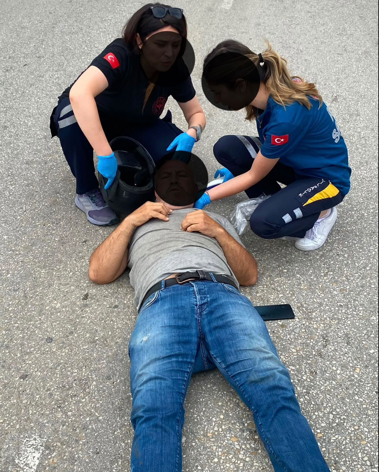 Alaşehir motosiklet kazası 