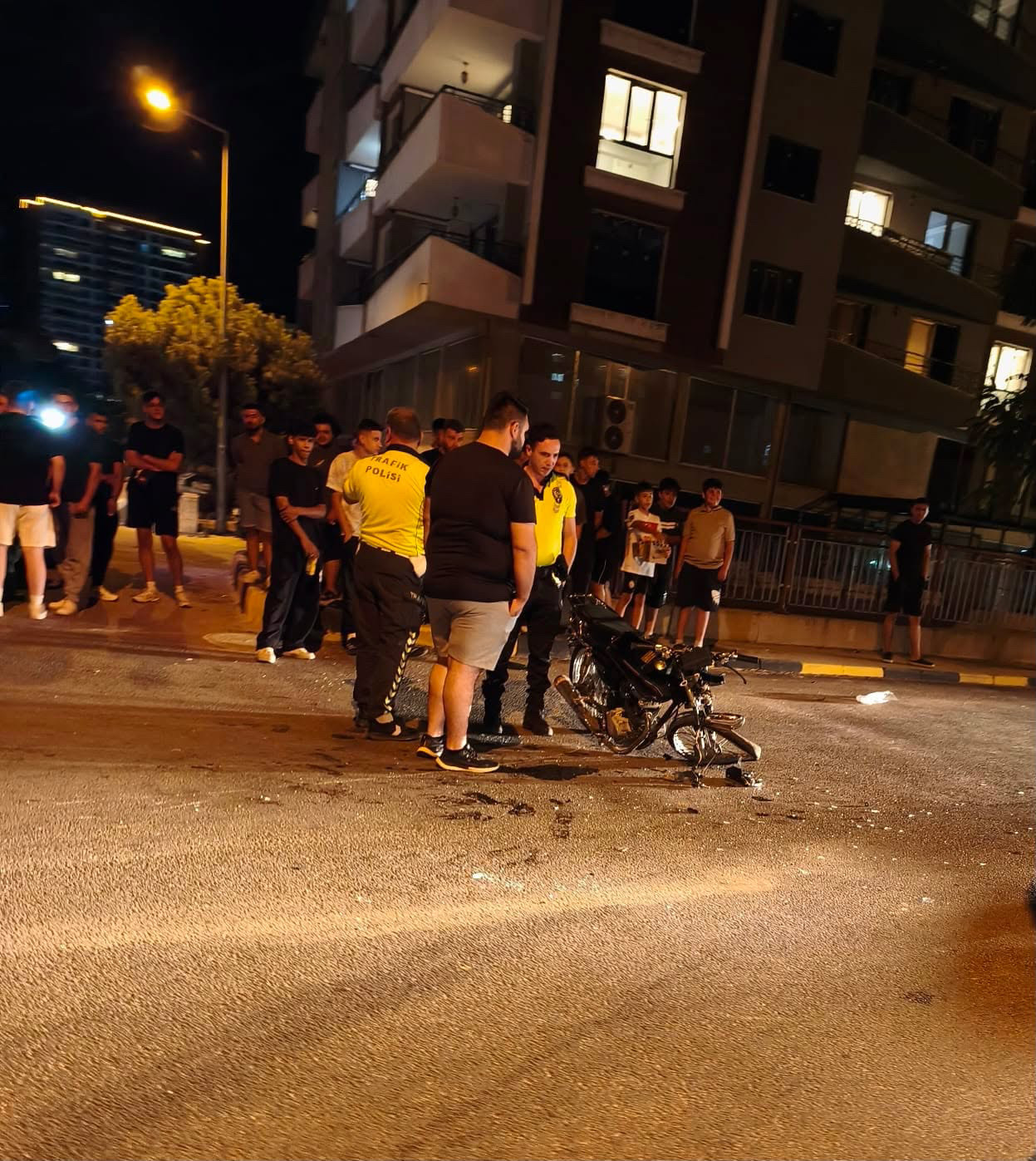 Alaşehir motosiklet kazası 