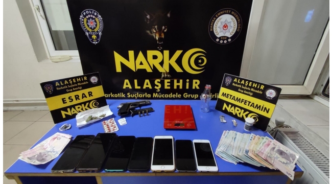 Alaşehir'de uyuşturucu operasyonu: 3 kişi tutuklandı