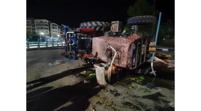 Alaşehir'de Trafik Kazası, Sürücü Ölümden Döndü 