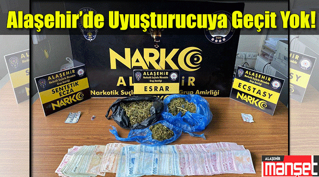 Alaşehir'de Uyuşturucu Operasyonu: 1 Gözaltı