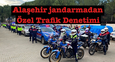Alaşehir'de Trafik Denetiminde 49 Araç Men Edildi, 855 Bin TL Ceza Kesildi