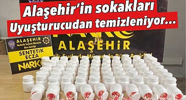 Alaşehir’de uyuşturucu tacirlerine göz açtırılmıyor: 2 Tutuklama