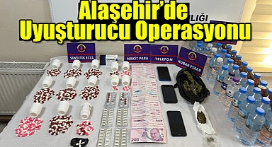 Alaşehir jandarmadan uyuşturucuya darbe üzerine darbe: Son operasyon Subaşı Mahallesi'ne 
