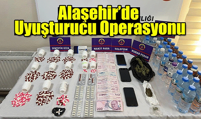 Alaşehir jandarmadan uyuşturucuya darbe üzerine darbe: Son operasyon Subaşı Mahallesi'ne 