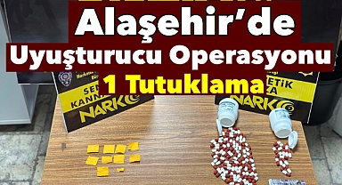 Alaşehir'de Zehir Tacirlerine Geçit Yok: 1 Kişi Tutuklandı