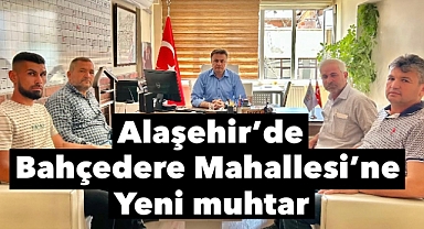 Bahçedere Mahallesi'nin Yeni Muhtarı Ramazan Yaşar Oldu