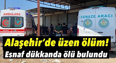 Alaşehir'de Genç Esnaf Dükkânında Ölü Bulundu