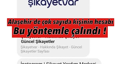 Alaşehir'de Sosyal Medya Dolandırıcılığı: 