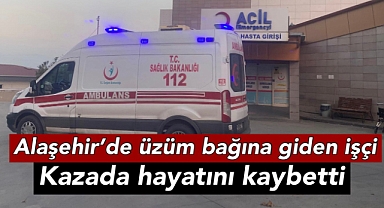 Alaşehir'de Feci Kaza: İşe Giderken Canından Oldu