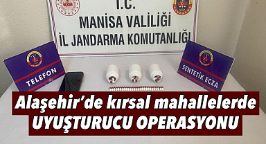 Alaşehir'de Uyuşturucu Operasyonu: Sentetik Ecza Hap Ele Geçirildi
