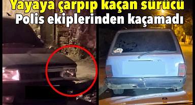 Alaşehir'de Yayaya Çarpıp Kaçan Sürücü Yakalandı 
