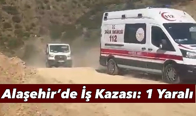 Alaşehir’de Yüksek Hızlı Tren Şantiyesinde Beton Mikseri Devrildi: 1 Yaralı