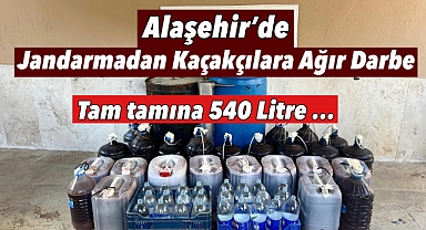 Alaşehir Jandarma'dan Kaçakçılığa Karşı Büyük Operasyon: JASAT'tan Başarılı Hamle!