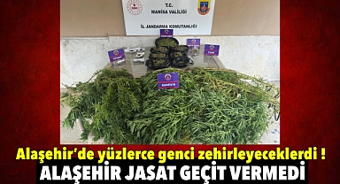 Alaşehir JASAT'tan Uyuşturucuya Büyük Darbe