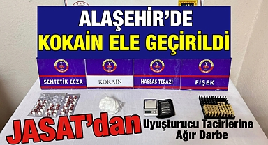 Alaşehir’de JASAT Ekiplerinden Uyuşturucuya Geçit Yok: 74,8 Gram Kokain Ele Geçirildi, 1 Tutuklama