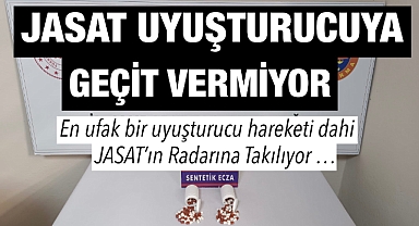 Alaşehir'de JASAT'tan uyuşturucu operasyonu: 118 adet Lyrica hap ele geçirildi