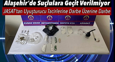 Alaşehir'de Uyuşturucu Tacirlerine Darbe Üzerine Darbe: 397 Gram Metamfetamin Ele Geçirildi, 1 Tutuklama
