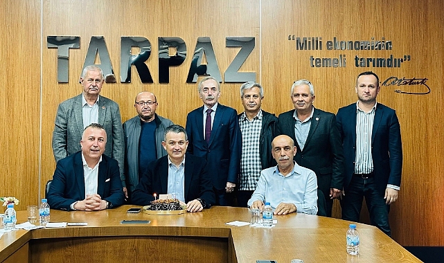 Eski Tarım Bakanı Pakdemirli’den TARPAZ’a Ziyaret 