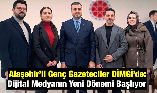 Alaşehir'li Gazeteciler, 'Dijital Medyanın Geleceği' Panelinde Yerini Aldı