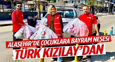 Alaşehir’de 800 Çocuğa Bayram Sevinci: Kızılay’dan Anlamlı Yardım