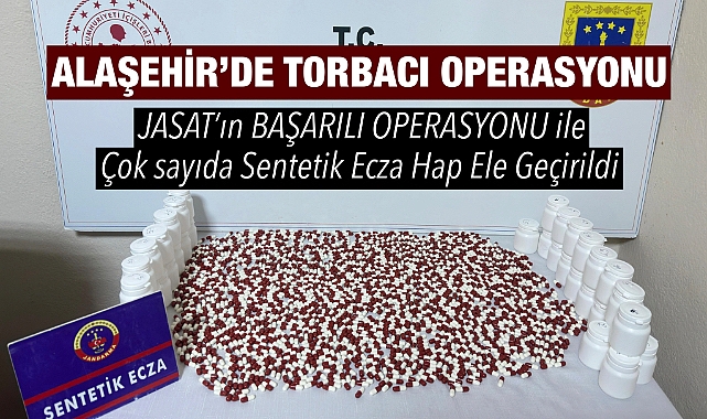 Alaşehir’de JASAT ekiplerinden uyuşturucu tacirlerine önemli bir darbe daha
