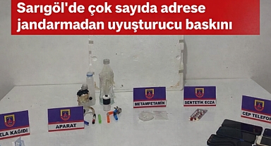 Sarıgöl'de Çok Sayıda Adrese Uyuşturucu Baskını: 1 Tutuklama