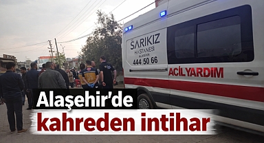 ALAŞEHİR'DE GENÇ ESNAF YAŞAMINA SON VERDİ