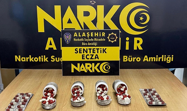 Alaşehir’de 16 Yaşındaki Şüpheli Sentetik Haplarla Yakalandı: Tutuklandı
