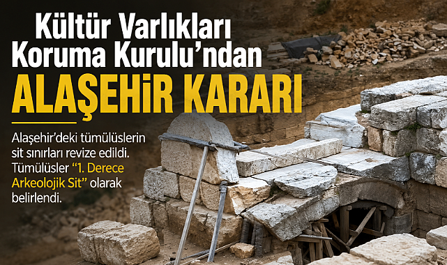 Alaşehir’de Arkeolojik Sit Kararları: Esentepe ve Badınca Mahallelerini İlgilendiriyor 