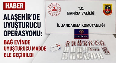 Alaşehir’de JASAT’tan Uyuşturucu Operasyonu: 168 Adet Sentetik Hap Ele Geçirildi