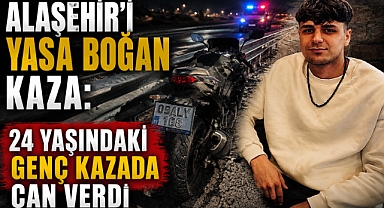 Alaşehir'i Kahreden Motosiklet Kazası: 1 Ölü, 1 Ağır Yaralı