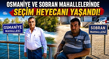 Alaşehir'de muhtarlık seçimi heyecanı yaşandı