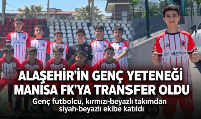 Alaşehir'in Genç Yeteneği Enes Uslu, Manisa FK'ya Transfer Oldu