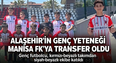 Alaşehir'in Genç Yeteneği Enes Uslu, Manisa FK'ya Transfer Oldu
