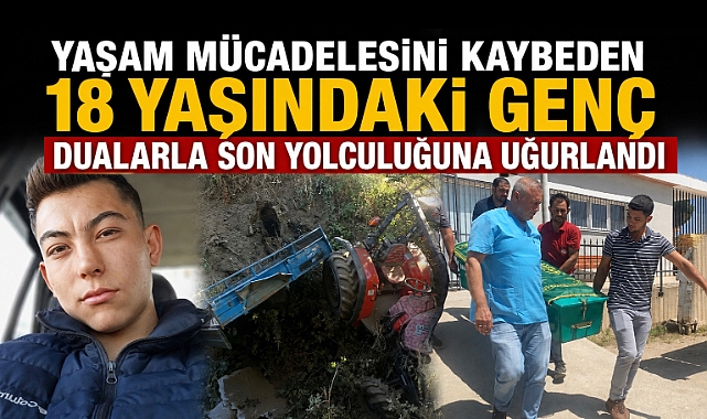 Alaşehir'i Yasa Boğan Veda: 18 Yaşındaki Genç Gözyaşlarıyla Son Yolculuğuna Uğurlandı