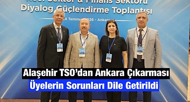 Alaşehir TSO, Finans Zirvesinde Üyelerinin Sorunlarını Dile Getirdi