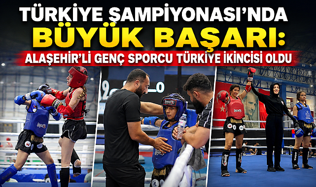 Türkiye Gençler Muaythai Şampiyonasında Alaşehir rüzgârı esti